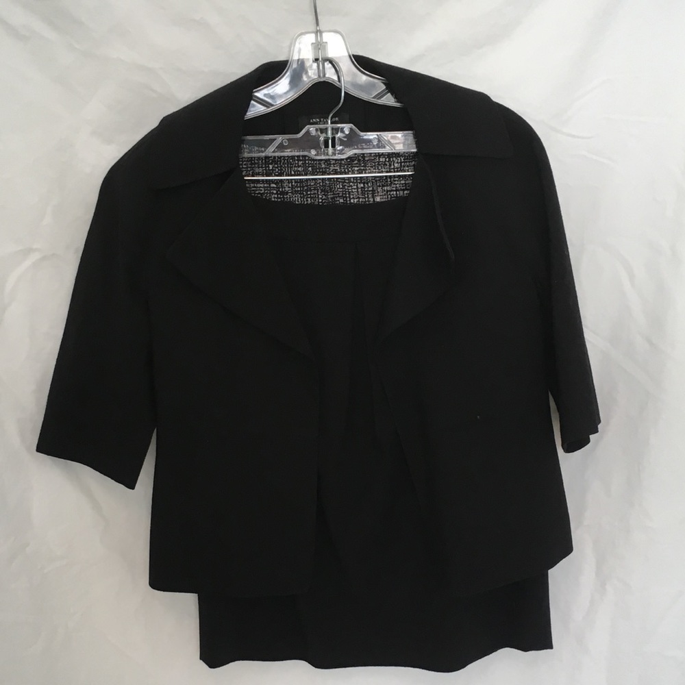 Ann Taylor Lightweight Blended Wool Suit